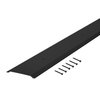 M-D 019 in H X 175 in W X 36 in L Mill Aluminum Flat Top Threshold Black 11822